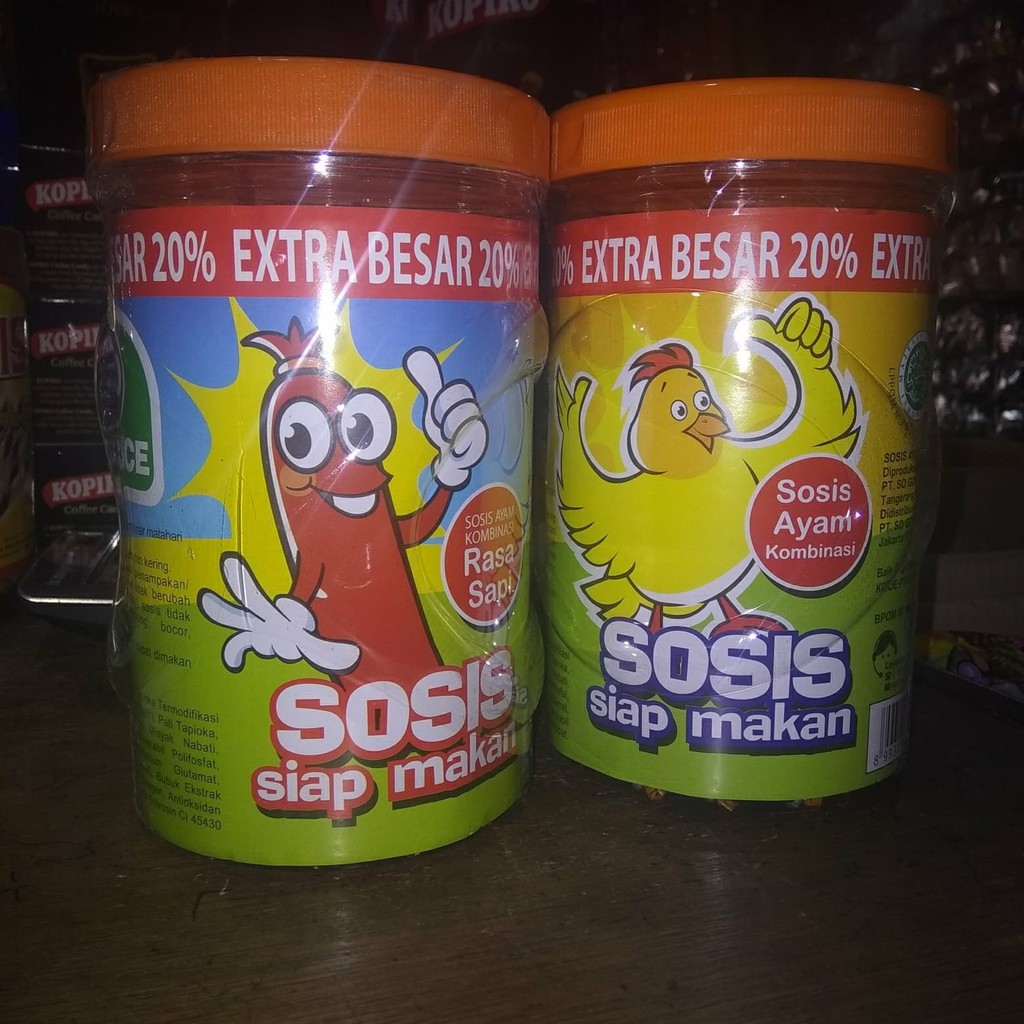 

SO NICE SOSIS SIAP MAKAN EXTRA BESAR 20% (24+2)X22GR TOPLES