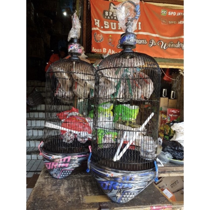 SANGKAR LOVEBIRD ORIQ JAYA 3D