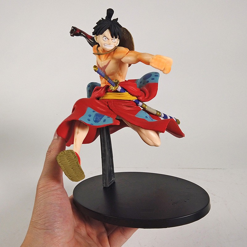 Luffy Wano Kuni Action Figure One Piece Gomu Gomu Pistol