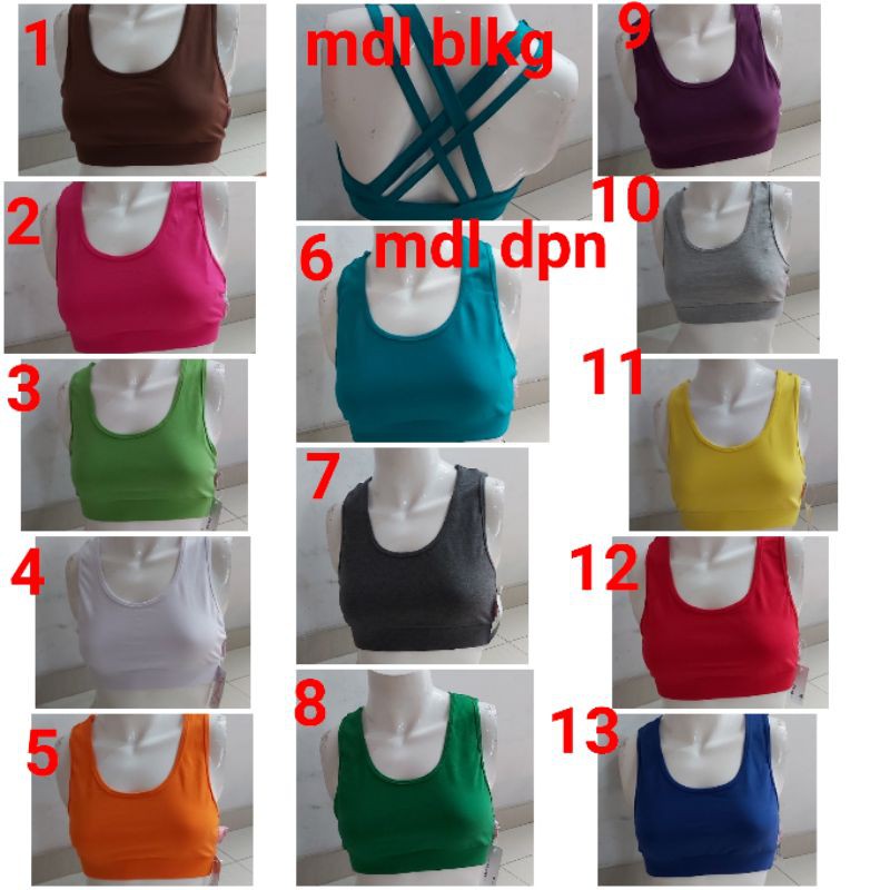 Baju senam wanita baju senam bra setelan baju senam