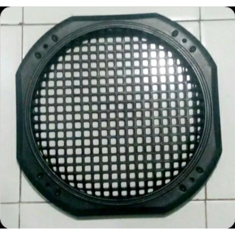 Grill Speaker Plastik 15 inch. grill penutup speaker model bingkai pigura