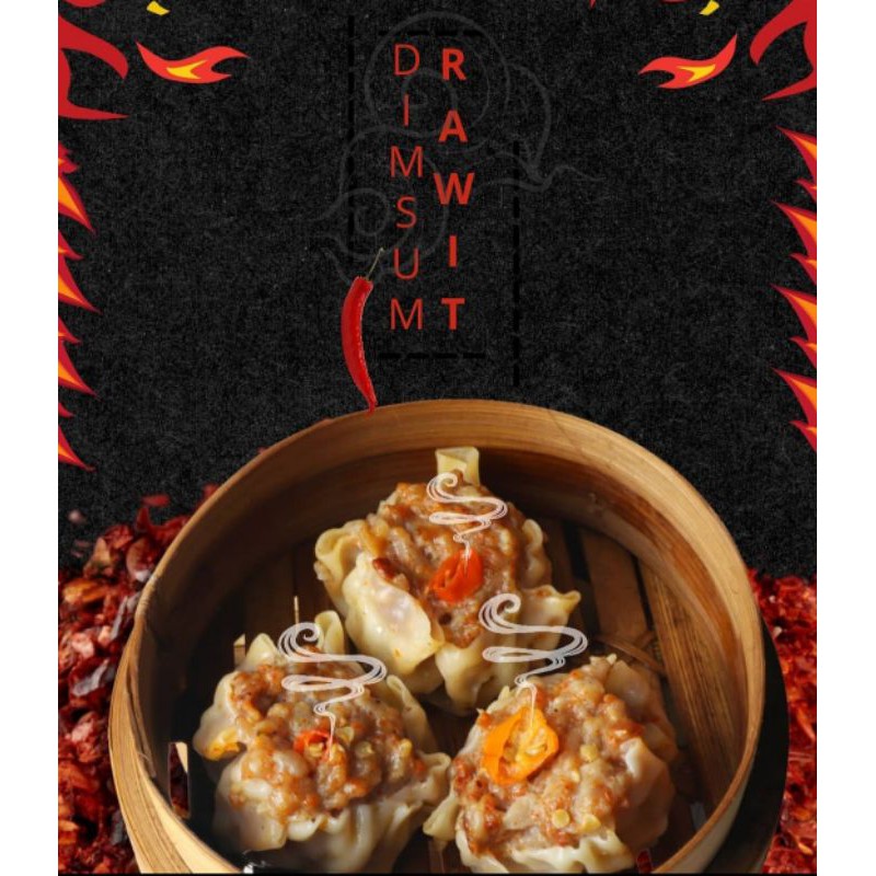 

DIMSUM MERCON 50PCS + SAUS MERAH 300ML