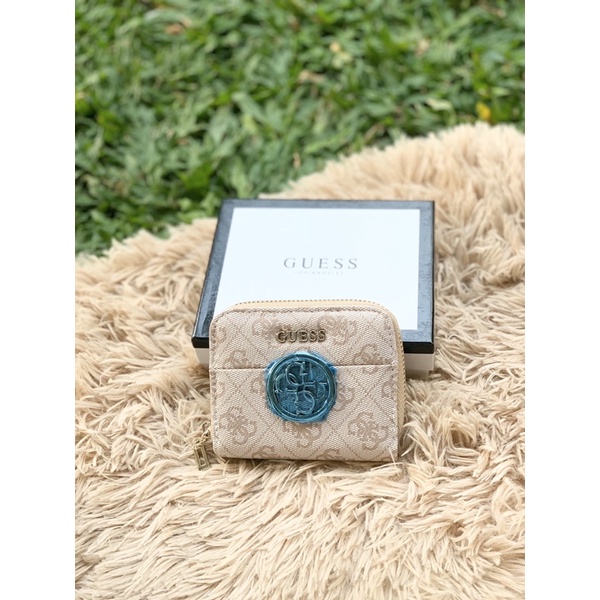 [FREE BUBBLEWRAP] DOMPET LIPAT MINI GUESS SMALL 027