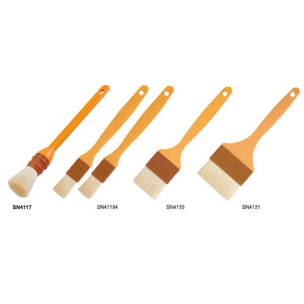 Wood Pastry Brush/Kuas Kue SANNENG TAIWAN SN4117 SN41194 SN4120 SN4121