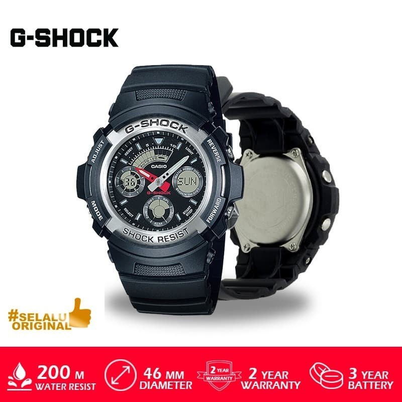 Casio G-Shock Digital Man AW-590-1ADR / AW590 / AW5901