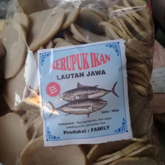 

Krupuk ikan lautan jawa