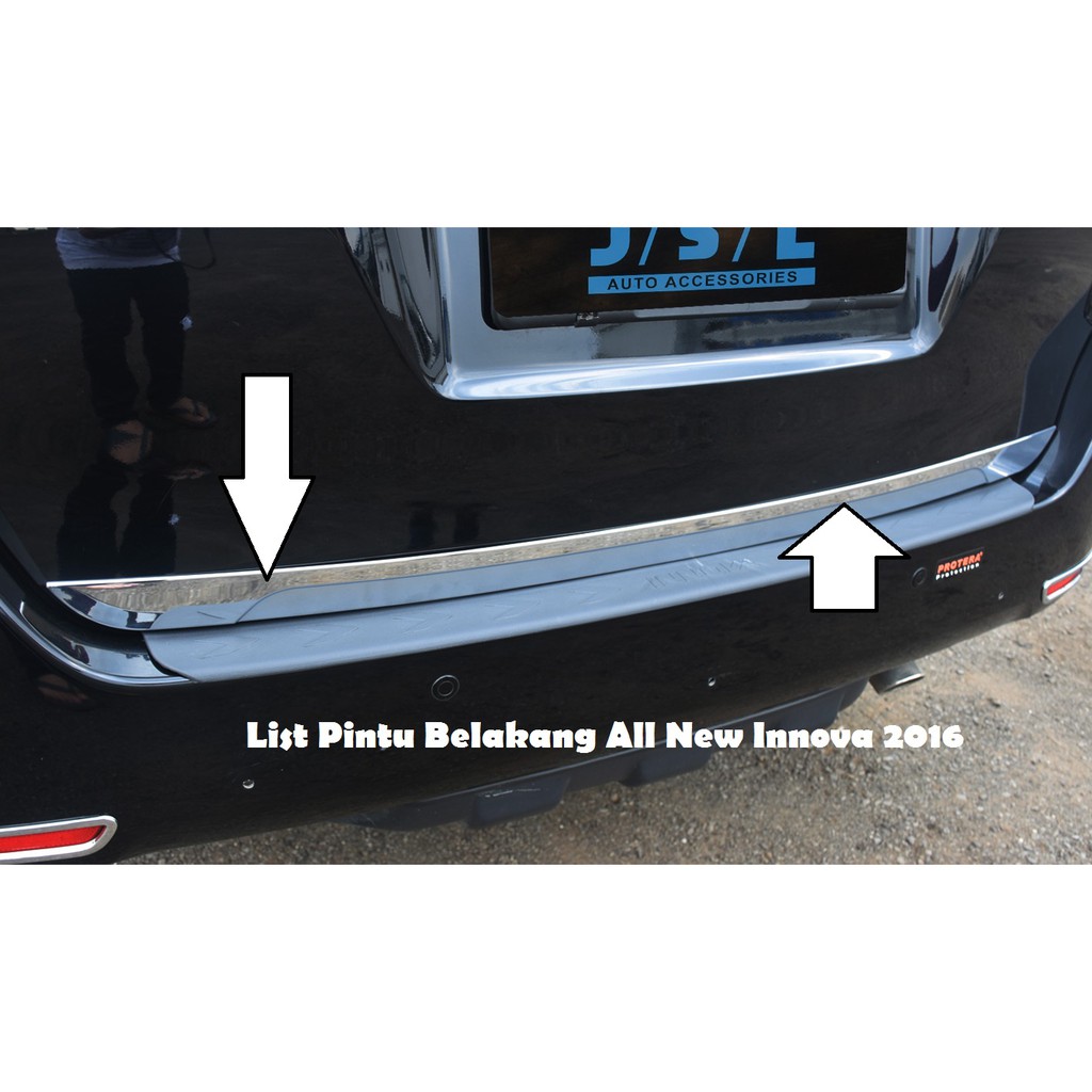 List Pintu Belakang All New Innova 2016 Chrome   JSL