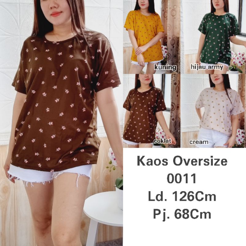 HB FO - KAOS OVERSIZE WANITA / ATASAN WANITA SPANDEX