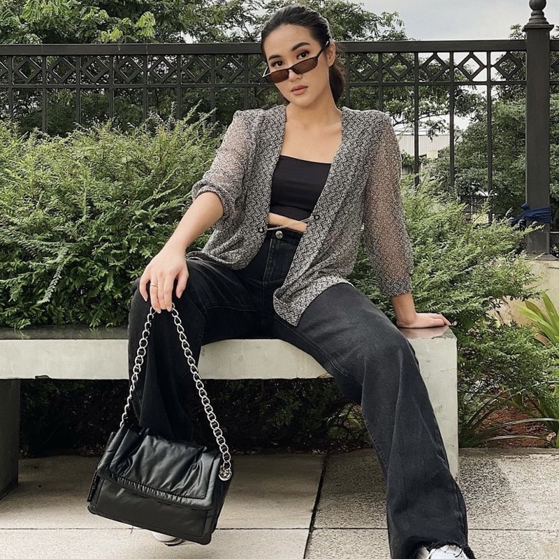 MJ The Pillow Leather Crossbody Bag