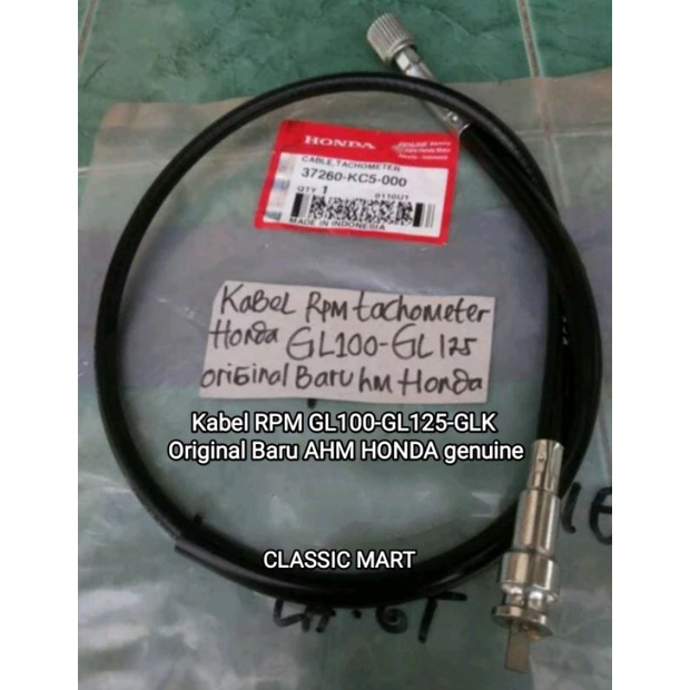KABEL RPM TACHOMETER HONDA GL100-GL125-GL 100-GL 125