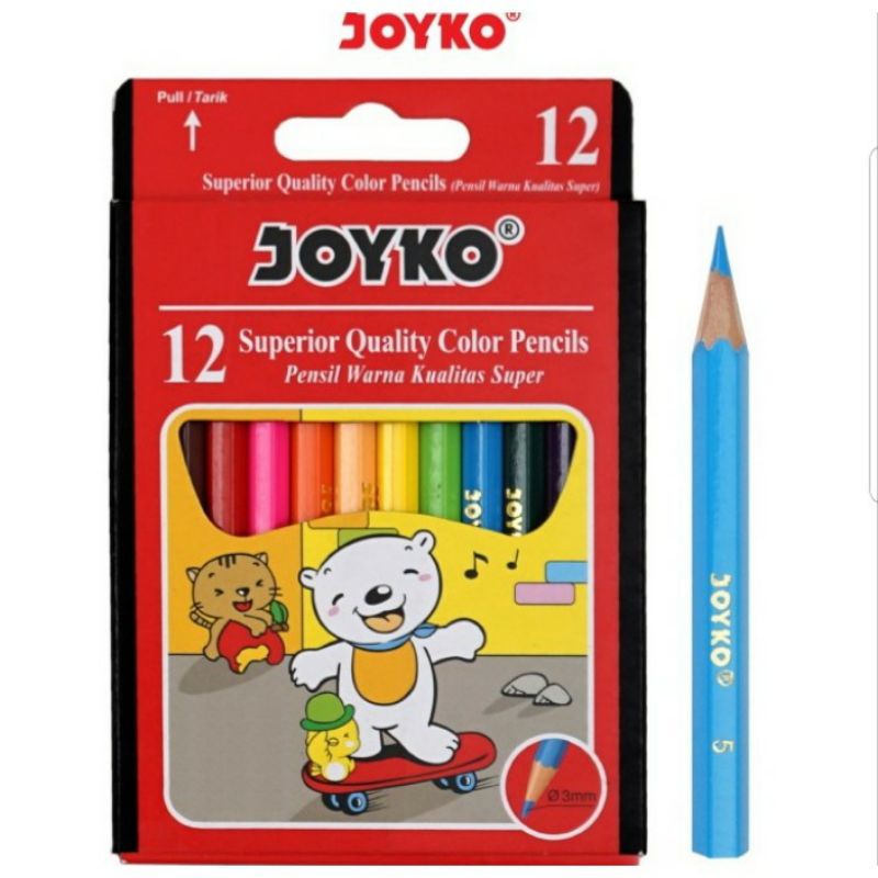 

Pensil Warna Joyko Pendek