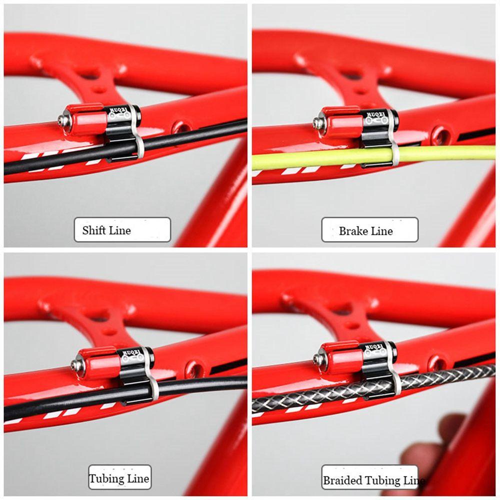 TOP 1/5pcs Bike Cable Grip Bicycle Conversion Seat Wire Trap Oil Tube Fixed