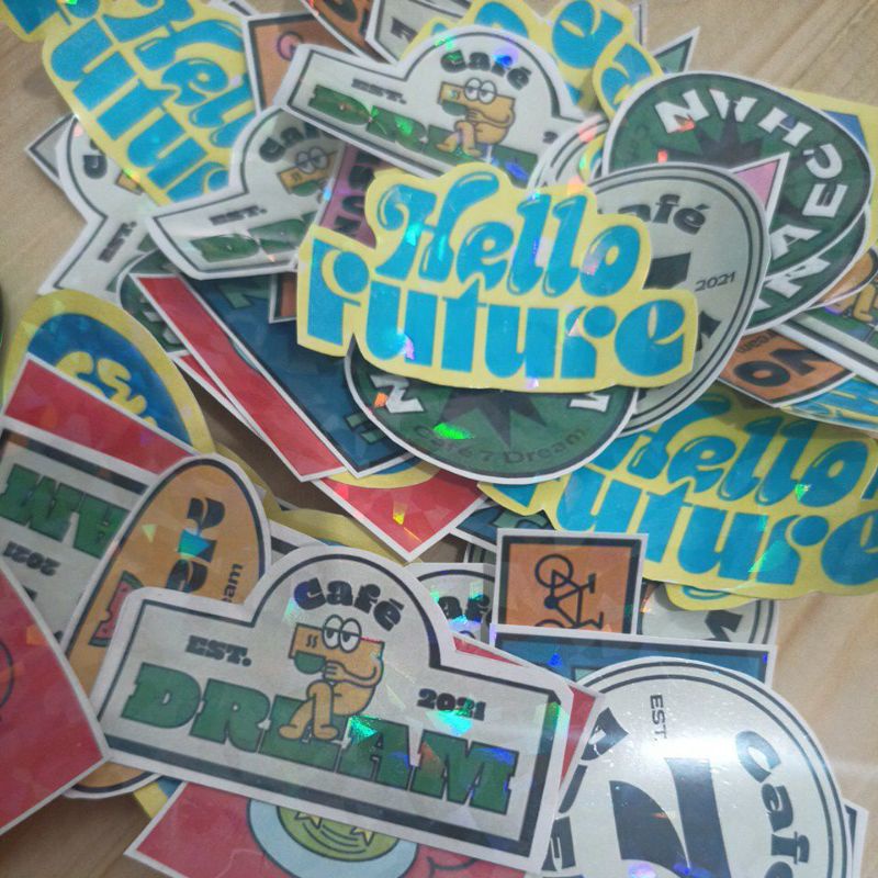 Sticker Hologram NCT DREAM SERIES