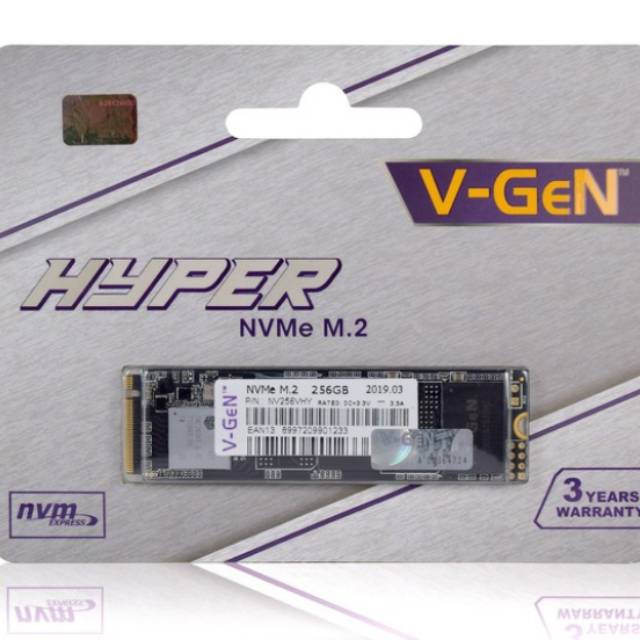 SSD M.2 NVME V-GEN HYPER 256GB