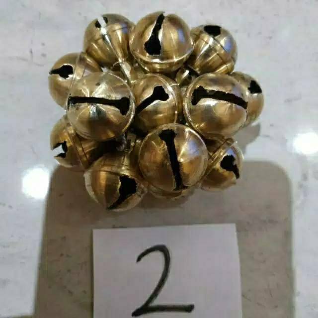 Bel Klinting Kerincing / Bel Lonceng Kuningan Antik Murah 2cm