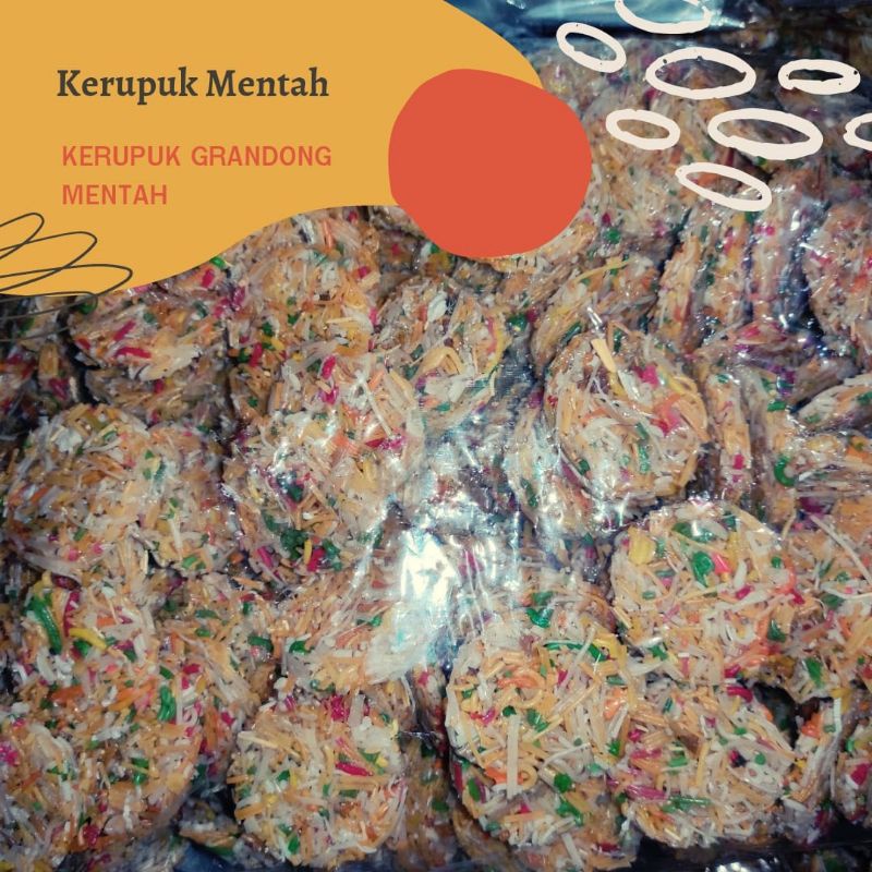 

( 5 KG) KERUPUK GRANDONG MENTAH / KRUPUK GERANDONG MENTAH SUPER RENYAH