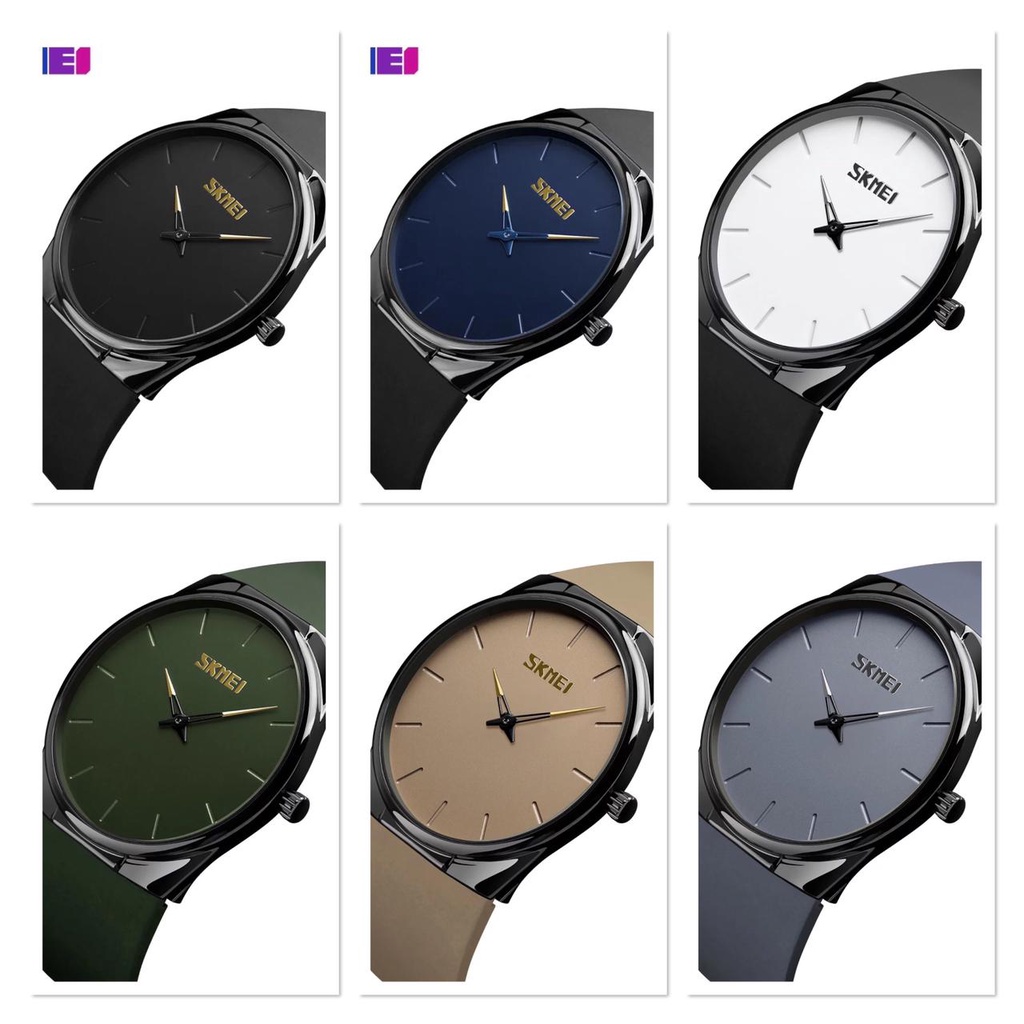 JAM TANGAN PRIA SKMEI 1601 ORIGINAL DIGITAL TIME WATERESISTAN 50ATM/JAM TANGAN SKMEI STRAP KARET LENTUR ANTI PATAH/Jam Tangan Pria / SKMEI 1601 Soft Band Analog Watches / Jam Tangan Analog Original / SKMEI