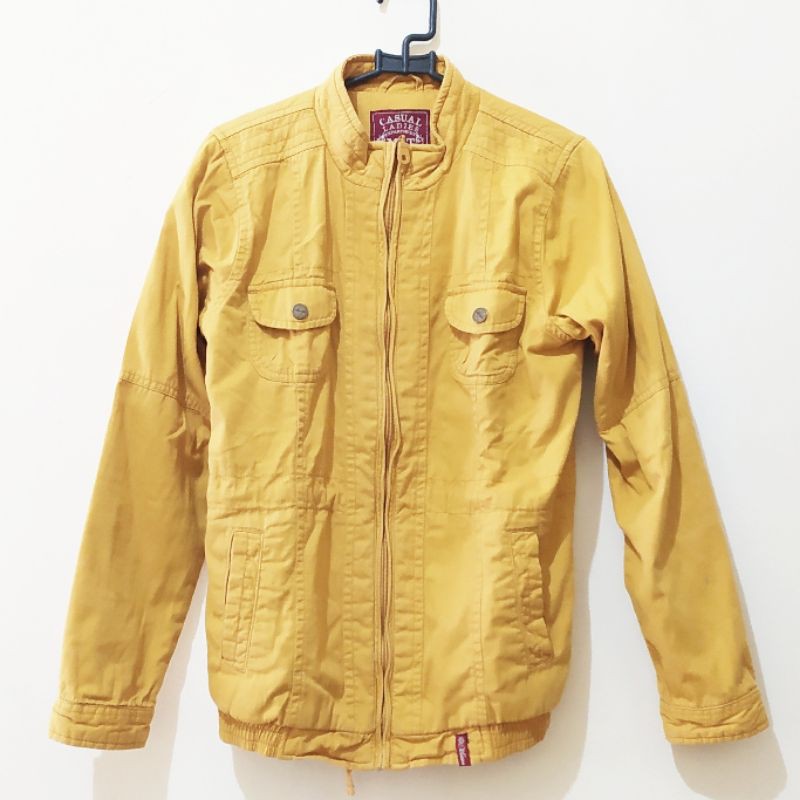 Jaket Kuning Mustard