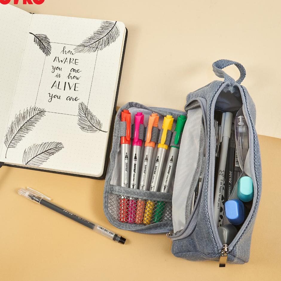 

Terbaru - Pencil Case Kotak Tempat Pensil Joyko PC-5003