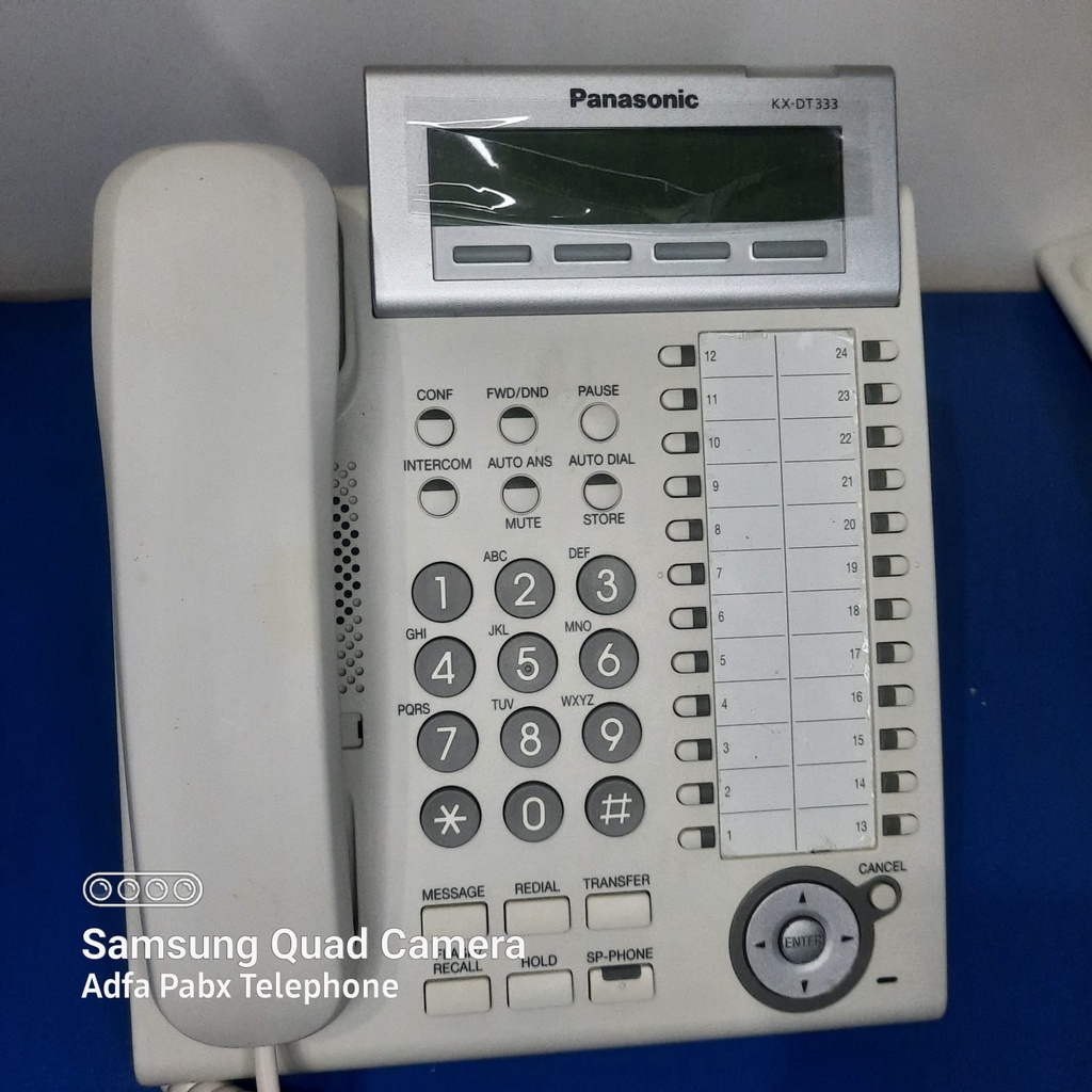 TELEPON PANASONIC  KX-DT333 TELEPON PABX