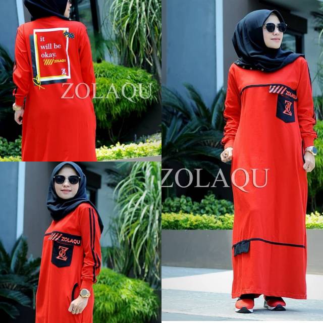 Gamis Zolaqu original/gamis Zolaqu termurah