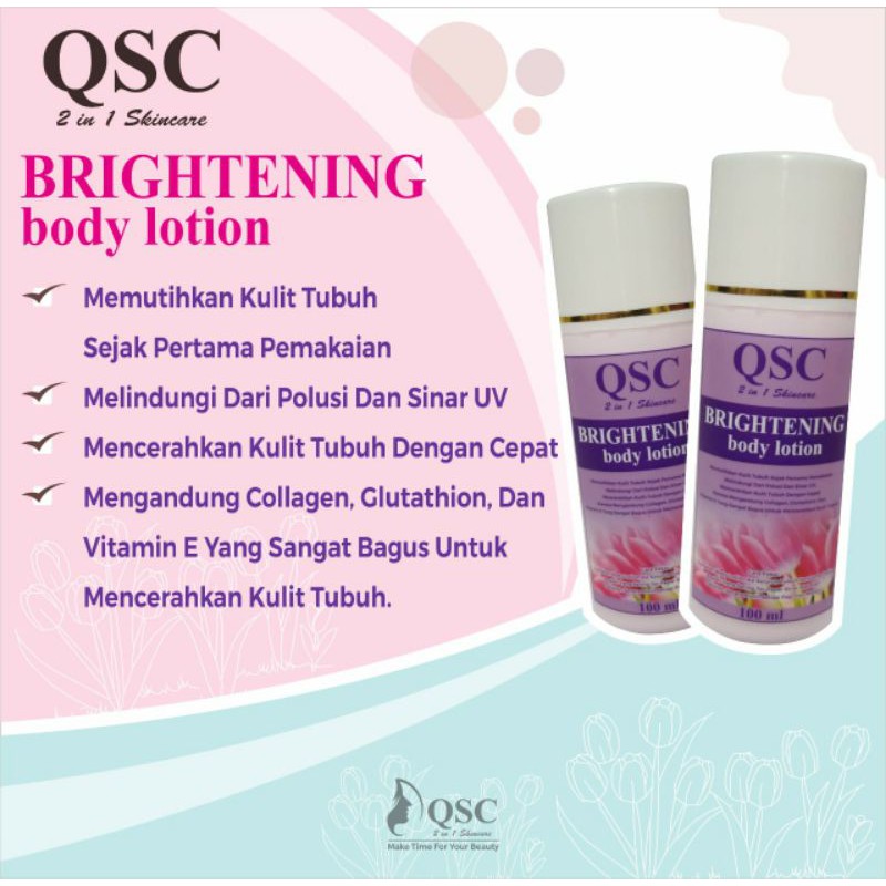 QSC 2 in 1 Brightening Body Lotion 100ml