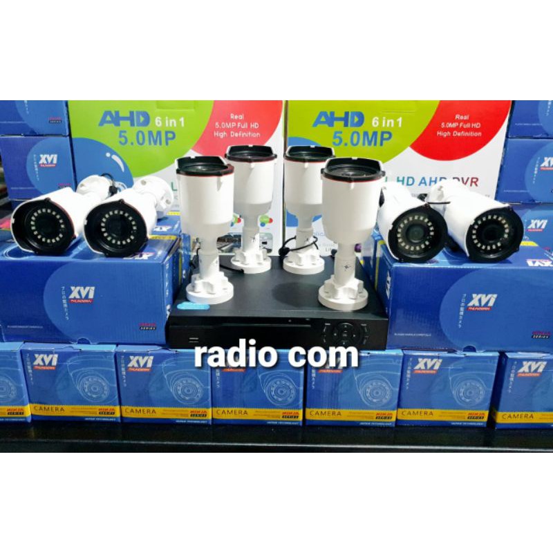 PAKET CCTV OUTDOOR 8 CAMERA LENSA 5MP 1080P full Hd IR SONY