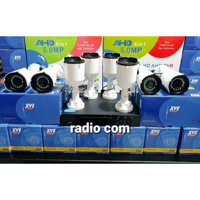 PAKET CCTV OUTDOOR 8 CAMERA LENSA 5MP 1080P full Hd IR SONY