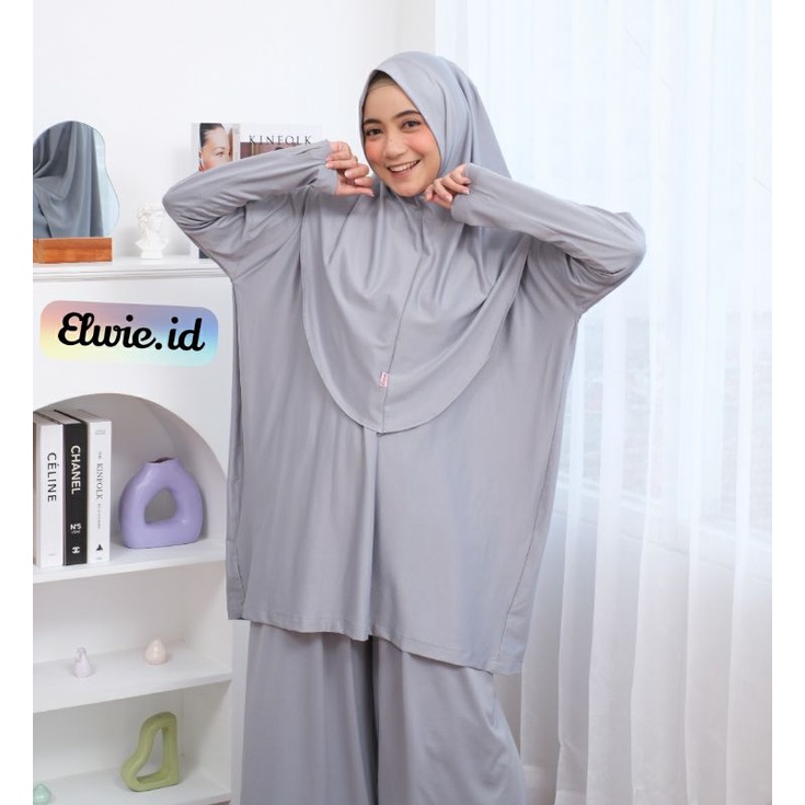 HZ BASIC MAX - KHIMAR MENYATU DENGAN BAJU - KHIMAR NYAMBUNG DENGAN BAJU - HIJAB MENYATU DENGAN BAJU 