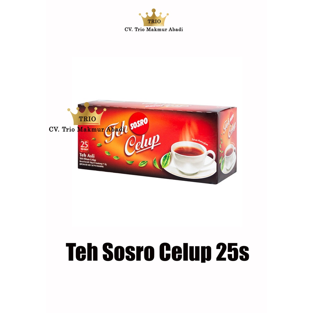 

Teh sosro celup 25