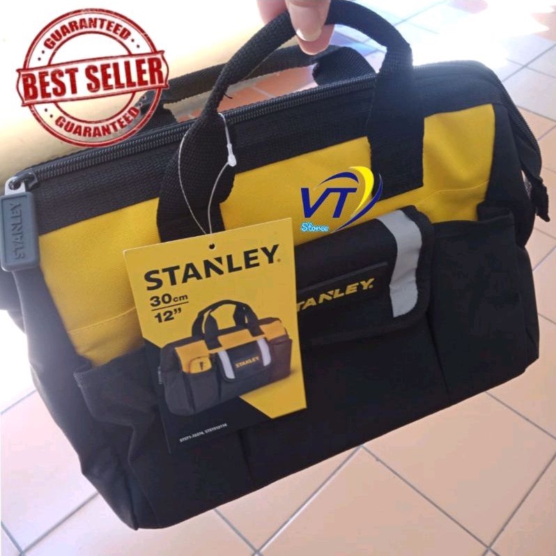 Stanley STST512114 12" Soft Side Tool Bag - Tas Perkakas