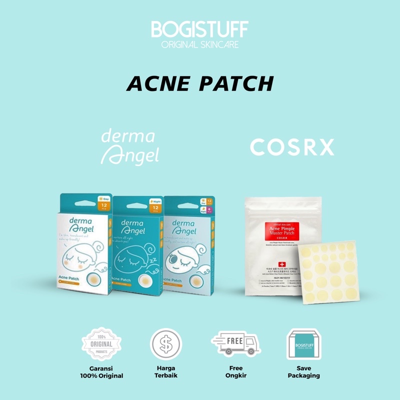 ACNE PATCH | DERMA ANGEL ACNE PATCH | COSRX ACNE PIMPLE PATCH