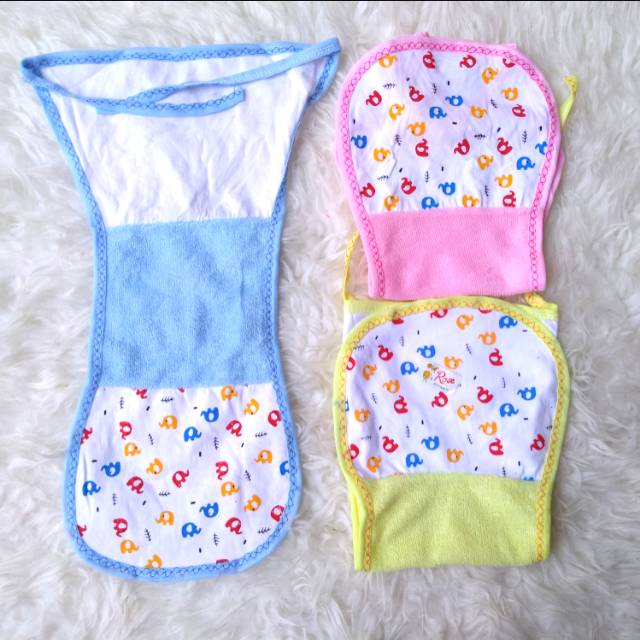 3 Pcs Popok bayi Newborn Dobel Handuk | Shopee Indonesia