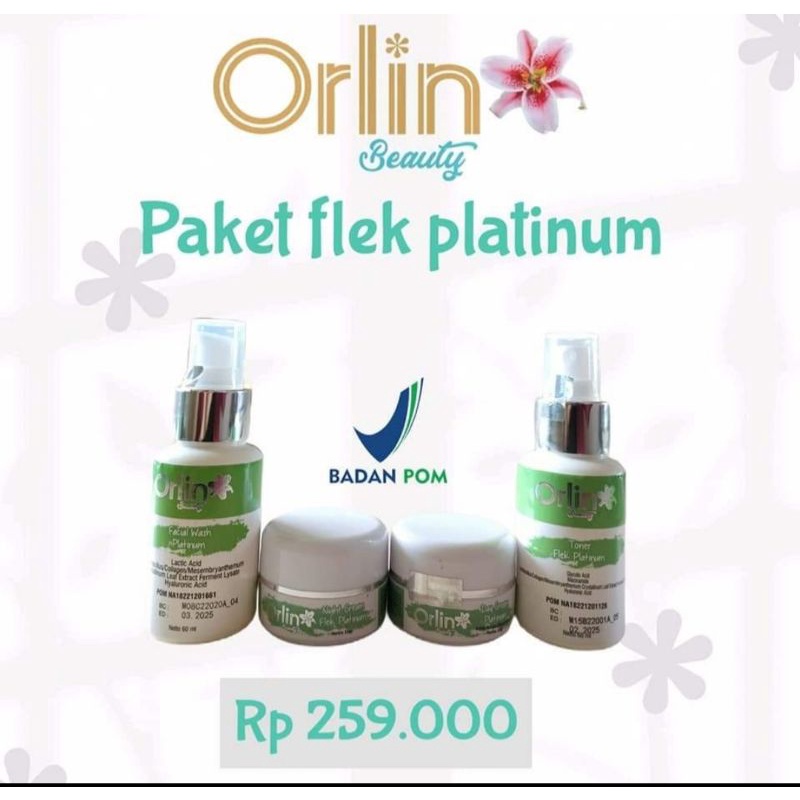 (FREE GIFT) ORLIN BEAUTY SKINCARE / ORLIN BEAUTY / ORLIN / ORLIN SKINCARE / PUTIH CERAH GLOWING