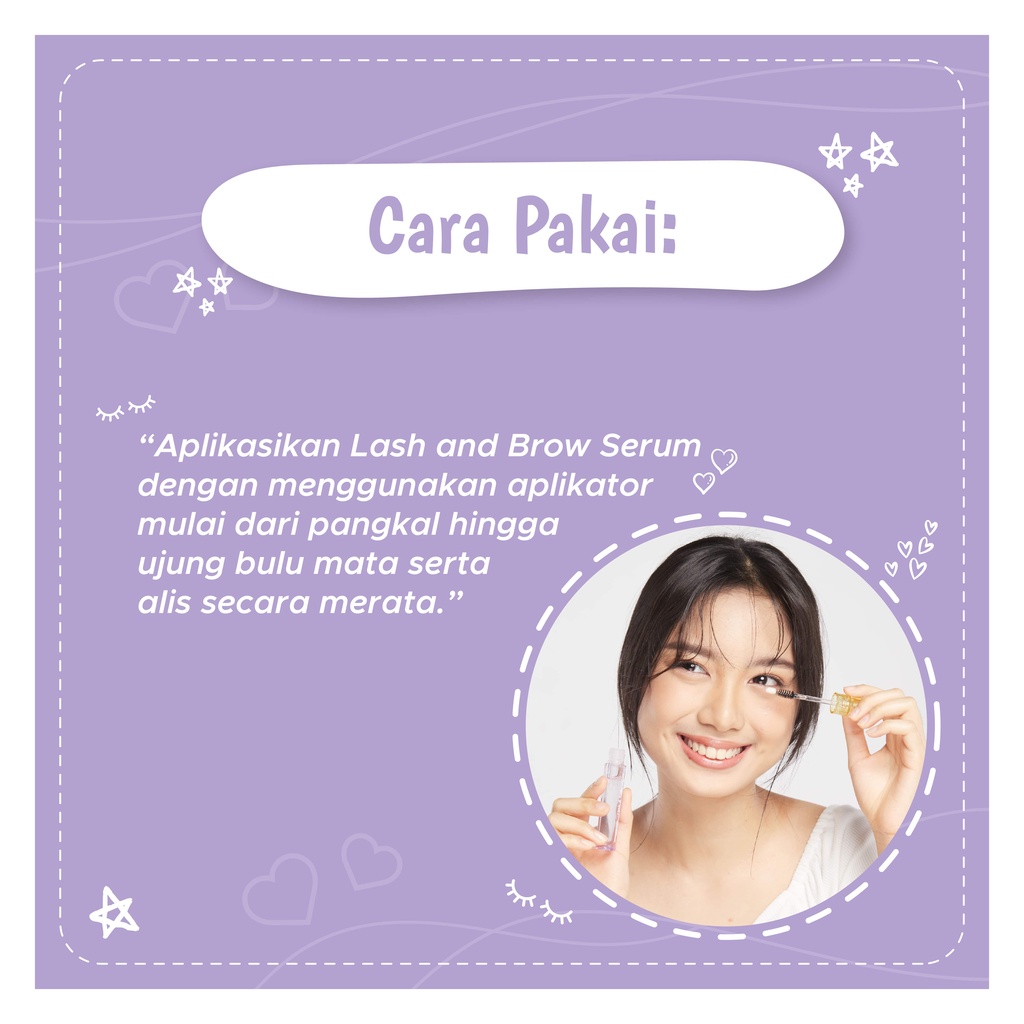 Coco Story Lash &amp; Brow Serum - Serum Bulu Mata - Maskara Bulumata