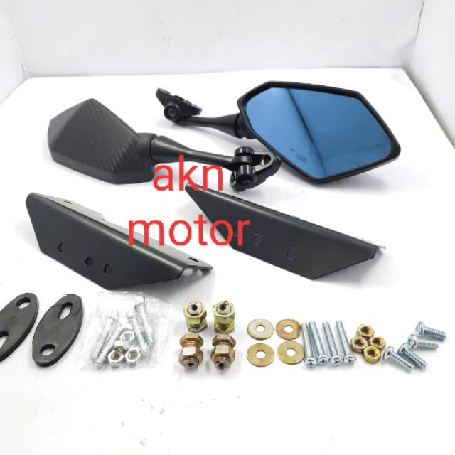 Spion model ninja 250 plus breket spion honda adv 150