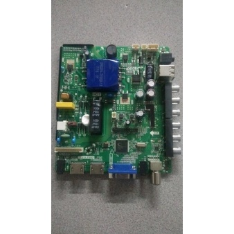 MB Mainboard Akari 43P88 Modul Mesin TV PSU regulator akari 43p88