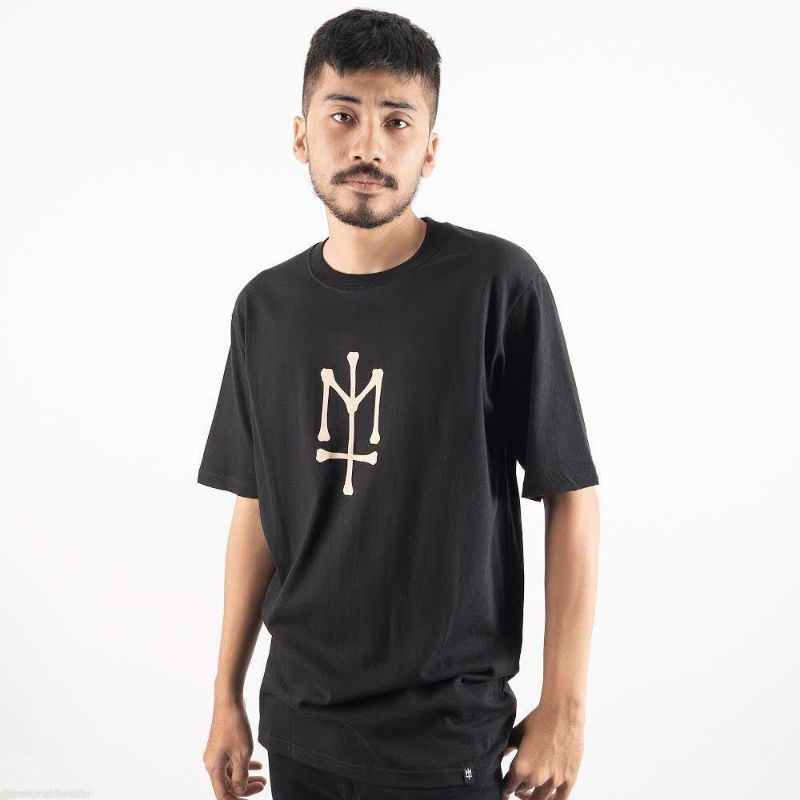 Maternal disaster t-shirt Stright Black