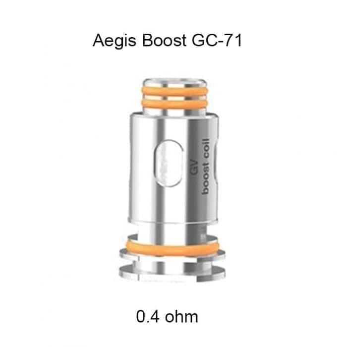 COIL VAPOOR AEGIS BOOST 0.4 OHM HARGA 1 BOX 5 PCS AEGIST