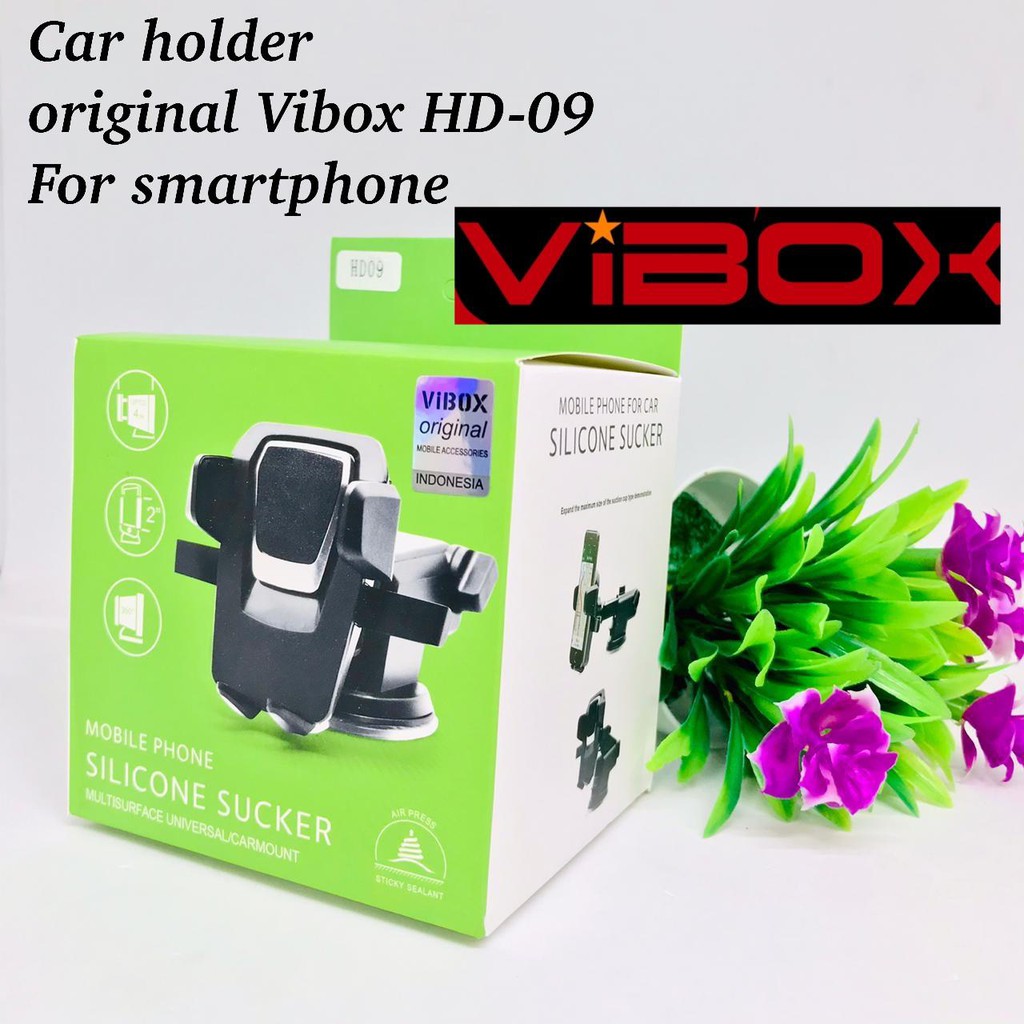 HOLDER MOBIL VIBOX HD09 / HD12 UNIVERSAL DASHBOARD DAN KACA CAR HOLDER VIVAN CHS06 RTCH11S RTC12