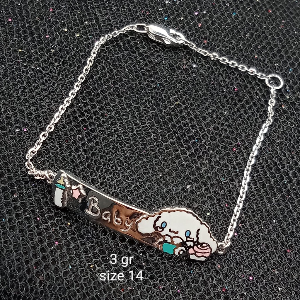 Gelang Emas 17K - Anak 3 gr Kadar 750 - 1397