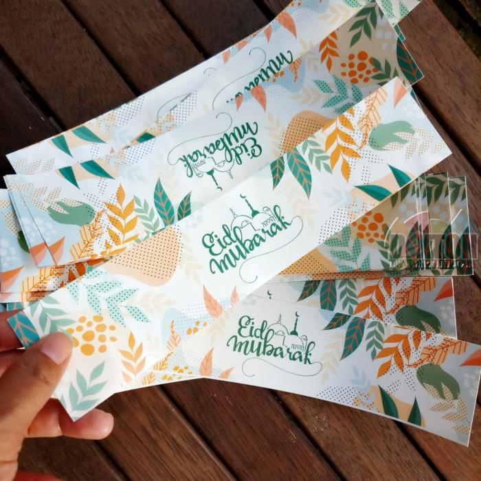 

1 Pack Stiker Sticker Belt Hampers Box Kue Idul Fitri Lebaran Eid 035