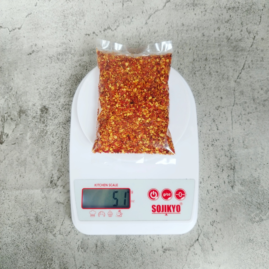 Cabai Bubuk Kasar Super Pedas 50 gr