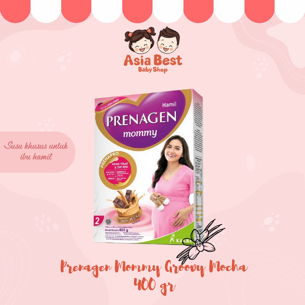 PRENAGEN MOMMY MOCHA 400 GR/susu khusus ibu hamil