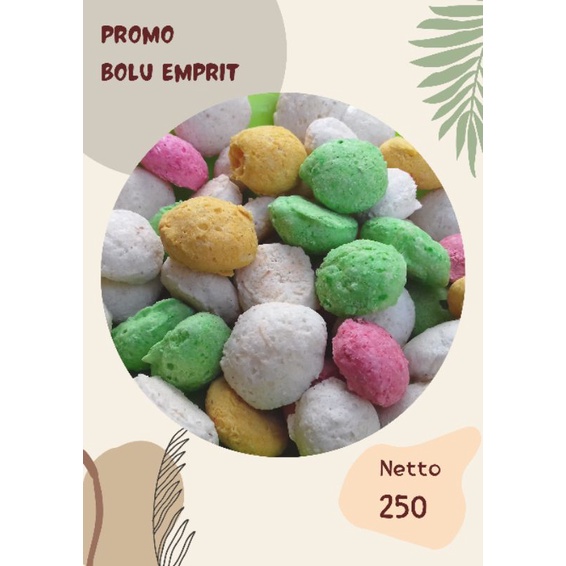 

Camilan manis bolu emprit