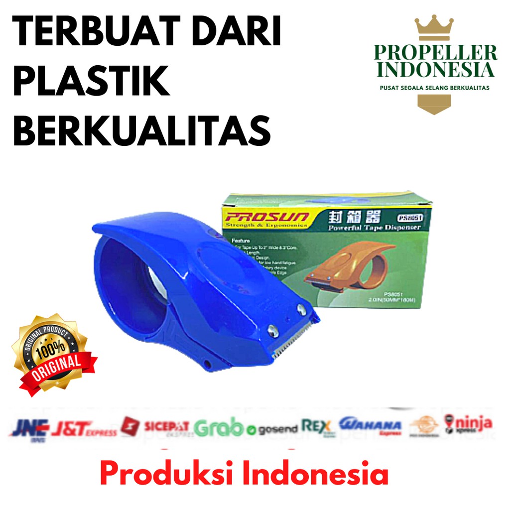Tempat Lakban Tape Dispenser Lakban Rollan Lakban 2Inch Plastik