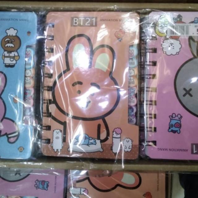 

Notes Ring BTS / Buku Memo Ring BTS / BTS / Buku Catatan BTS