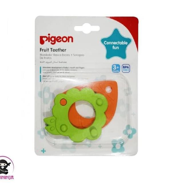 PIGEON Fruit Teether Gigitan Bayi 3 Bulan ke atas