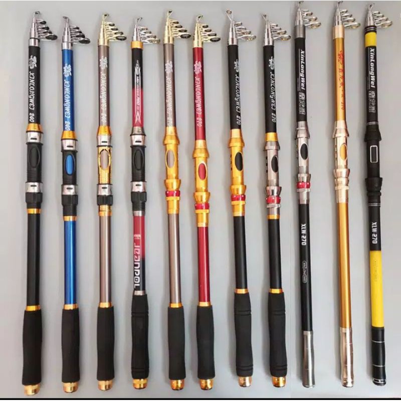 Joran Pancing Fishing Rod Pancingan Glass Fiber Alat Pancing Ikan Mancing