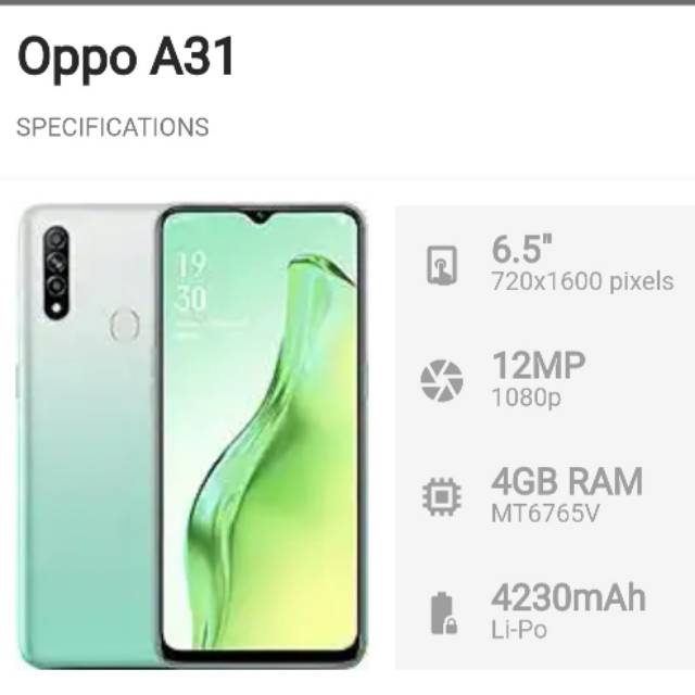 Oppo A31 6/128